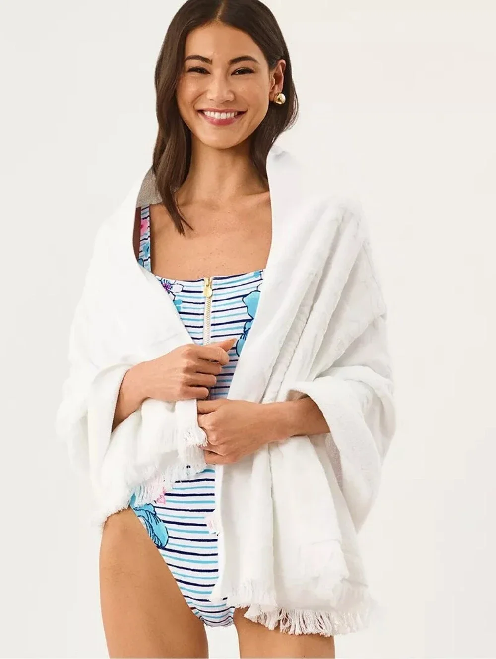 Lilly Pulitzer Club Lilly Jacquard Towel